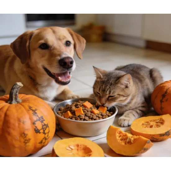 Οι τροφές με κολοκύθα: το μυστικό για υγιή σκυλιά και γάτες