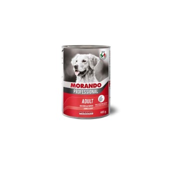 MORANDO PROFESSIONAL ADULT DOG WET FOOD ΒΟΔΙΝΝΟ ΚΟΜΜΑΤΑΚΙΑ 405gr