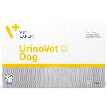 VETEXPERT URINOVET DOG ΓΙΑ ΤΗΝ ΥΠΟΣΤΗΡΙΞΗ ΤΟΥ ΟΥΡΟΠΟΙΗΤΙΚΟΥ 30 ΔΙΣΚΙΑ