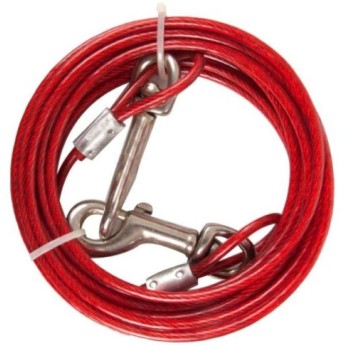 PET CAMELOT ΣΥΣΤΗΜΑ ΔΕΣΙΜΑΤΟΣ TIE OUT CABLE RED 5mm x 900cm
