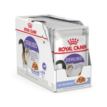 ROYAL CANIN ADULT CAT STERILISED THIN SLICES IN JELLY POUCH 12x85gr ROYAL CANIN ADULT CAT STERILISED THIN SLICES IN JELLY POUCH 12x85gr