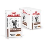 ROYAL CANIN VETERINARY DIET GASTROINTESTINAL ADULT CAT THIN SLICES IN GRAVY POUCH 12x85gr