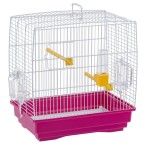 FERPLAST REKORD 1 SMALL WHITE ΚΛΟΥΒΙ ΓΙΑ ΜΙΚΡΑ ΠΤΗΝΑ 35.5x24.7x37cm