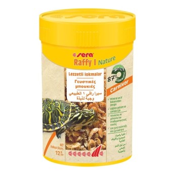 SERA RAFFY I NATURE ΓΕΥΣΤΙΚΕΣ ΜΠΟΥΚΙΕΣ ΓΑΡΙΔΑΣ ΓΙΑ ΧΕΛΩΝΕΣ 100ml 14gr SERA RAFFY I NATURE ΓΕΥΣΤΙΚΕΣ ΜΠΟΥΚΙΕΣ ΓΑΡΙΔΑΣ ΓΙΑ ΧΕΛΩΝΕΣ 100ml 14gr