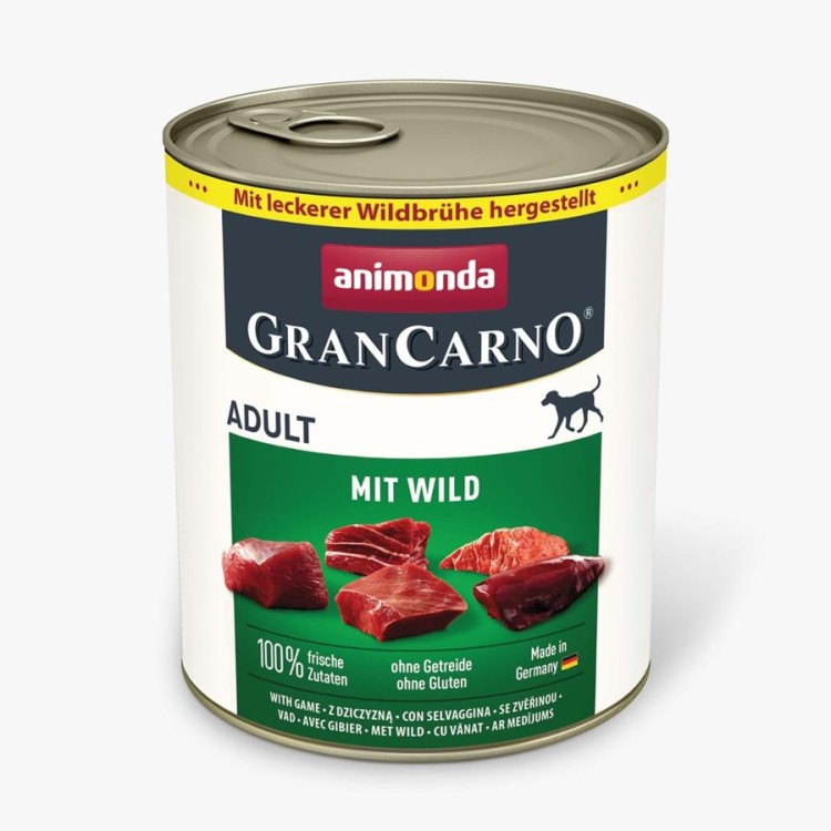 ANIMONDA GRAN CARNO ADULT DOG WET FOOD ΚΥΝΗΓΙ 400gr