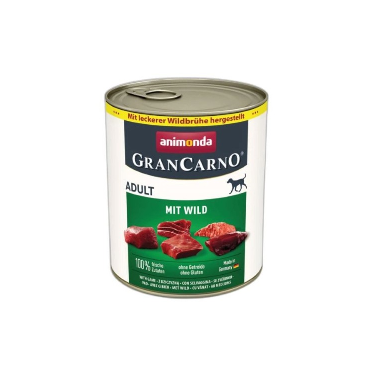 ANIMONDA GRAN CARNO ADULT DOG WET FOOD ΚΥΝΗΓΙ ΚΑΙ ΓΑΛΟΠΟΥΛΑ 800gr ANIMONDA GRAN CARNO ADULT DOG WET FOOD ΚΥΝΗΓΙ ΚΑΙ ΓΑΛΟΠΟΥΛΑ 800gr