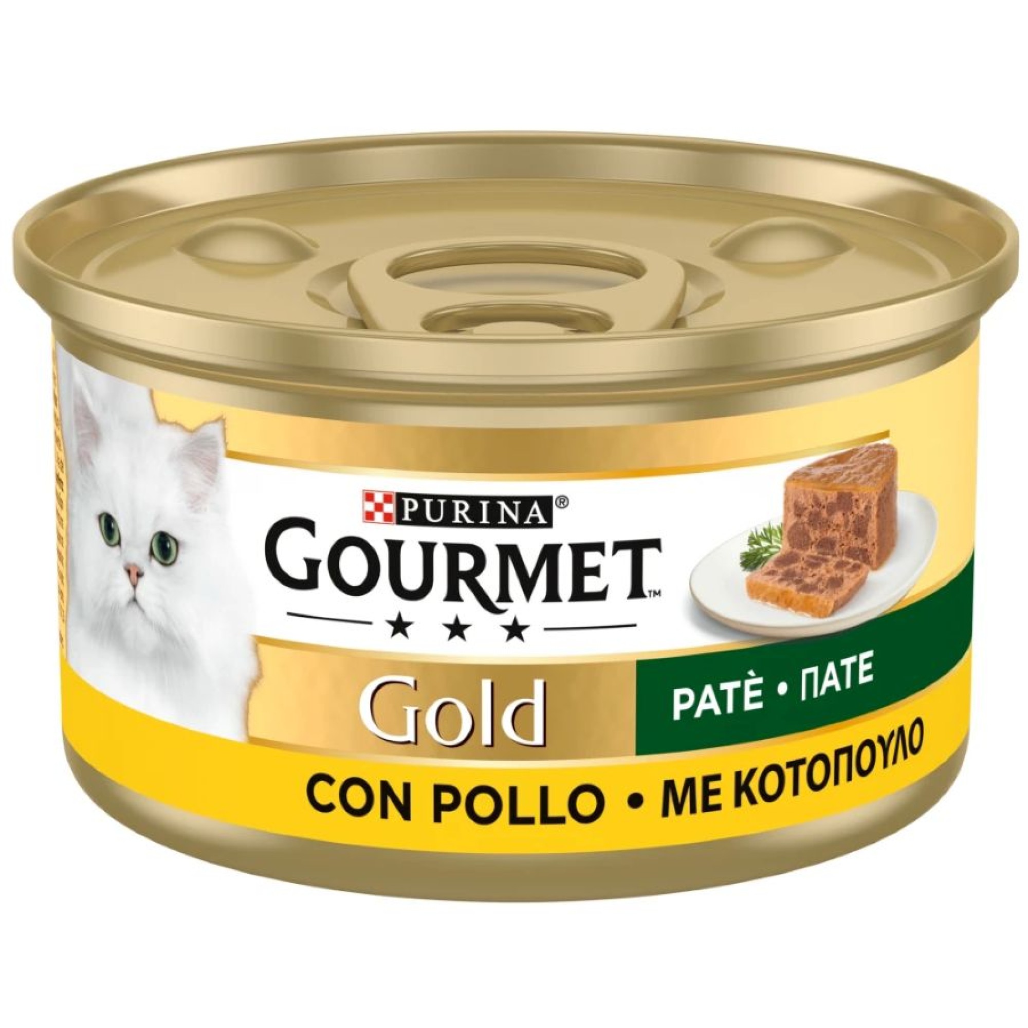 PURINA GOURMET GOLD ADULT CAT WET FOOD ΚΟΤΟΠΟΥΛΟ ΠΑΤΕ 85gr