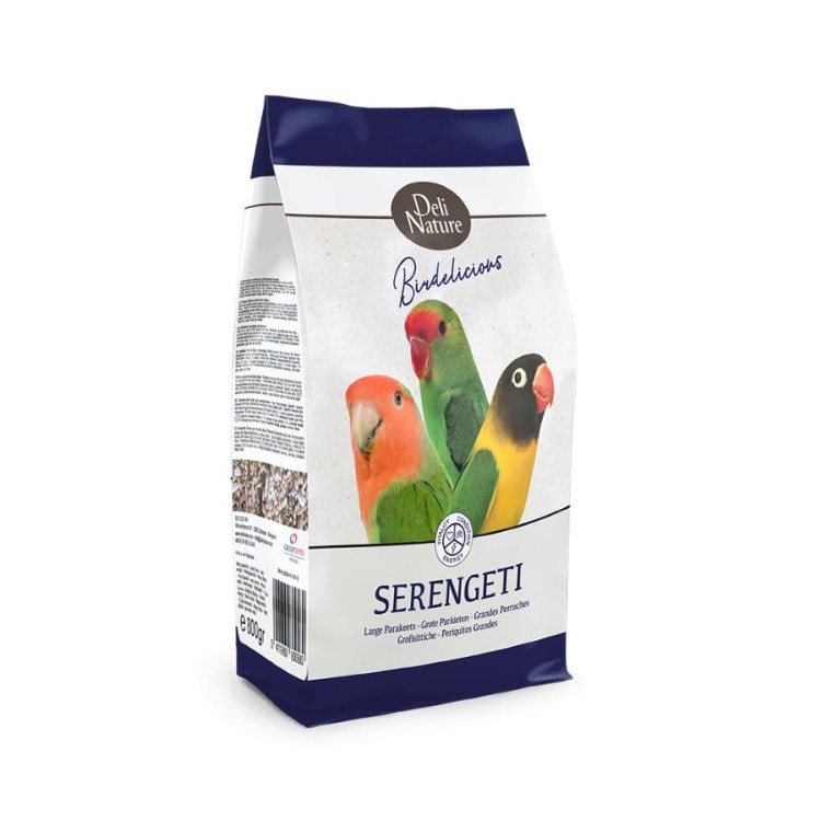 DELI NATURE BIRDELICIUS LARGE PARAKEETS SEREGENTI 800gr