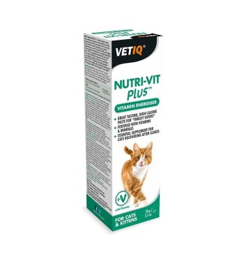 VETIQ NUTRIVIT PLUS CAT AND KITTEN ΣΥΜΠΛΗΡΩΜΑ ΔΙΑΤΡΟΦΗΣ ΣΕ ΠΑΣΤΑ 70gr VETIQ NUTRIVIT PLUS CAT AND KITTEN ΣΥΜΠΛΗΡΩΜΑ ΔΙΑΤΡΟΦΗΣ ΣΕ ΠΑΣΤΑ 70gr