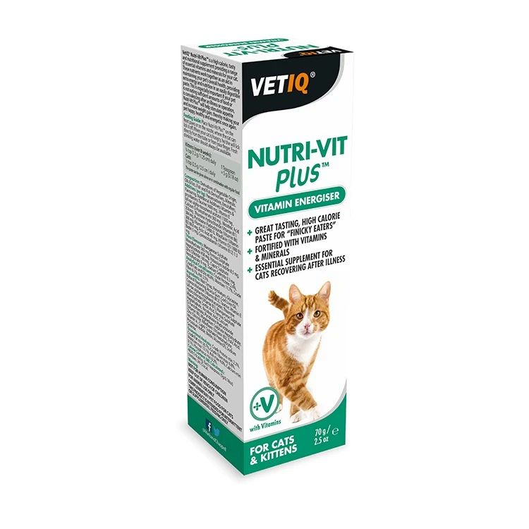 VETIQ NUTRIVIT PLUS CAT AND KITTEN ΣΥΜΠΛΗΡΩΜΑ ΔΙΑΤΡΟΦΗΣ ΣΕ ΠΑΣΤΑ 70gr