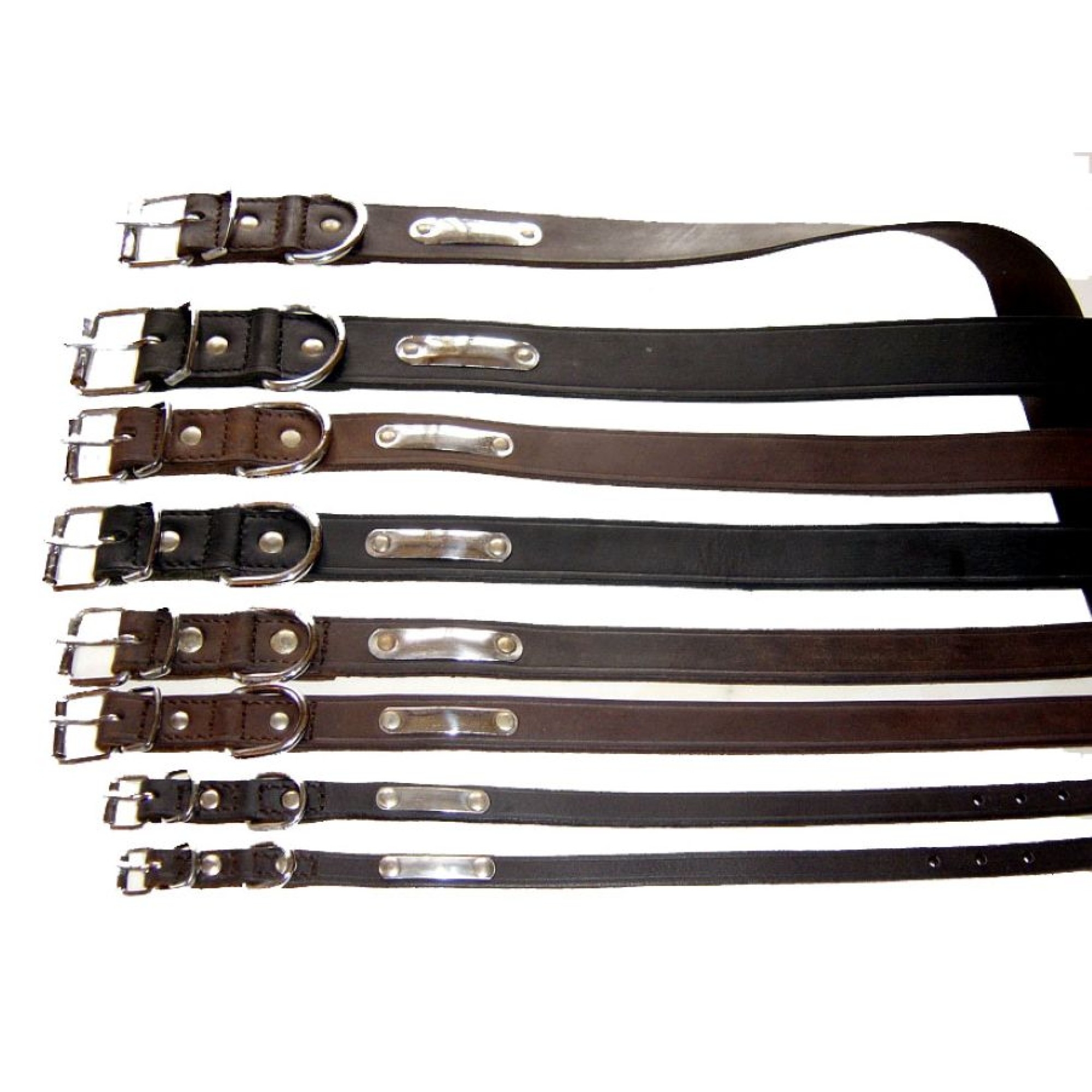 PET CAMELOT WAX OIL ΔΕΡΜΑΤΙΝΟ ΠΕΡΙΛΑΙΜΙΟ ΛΑΔΙΟΥ ΜΑΥΡΟ 25mm x 55cm