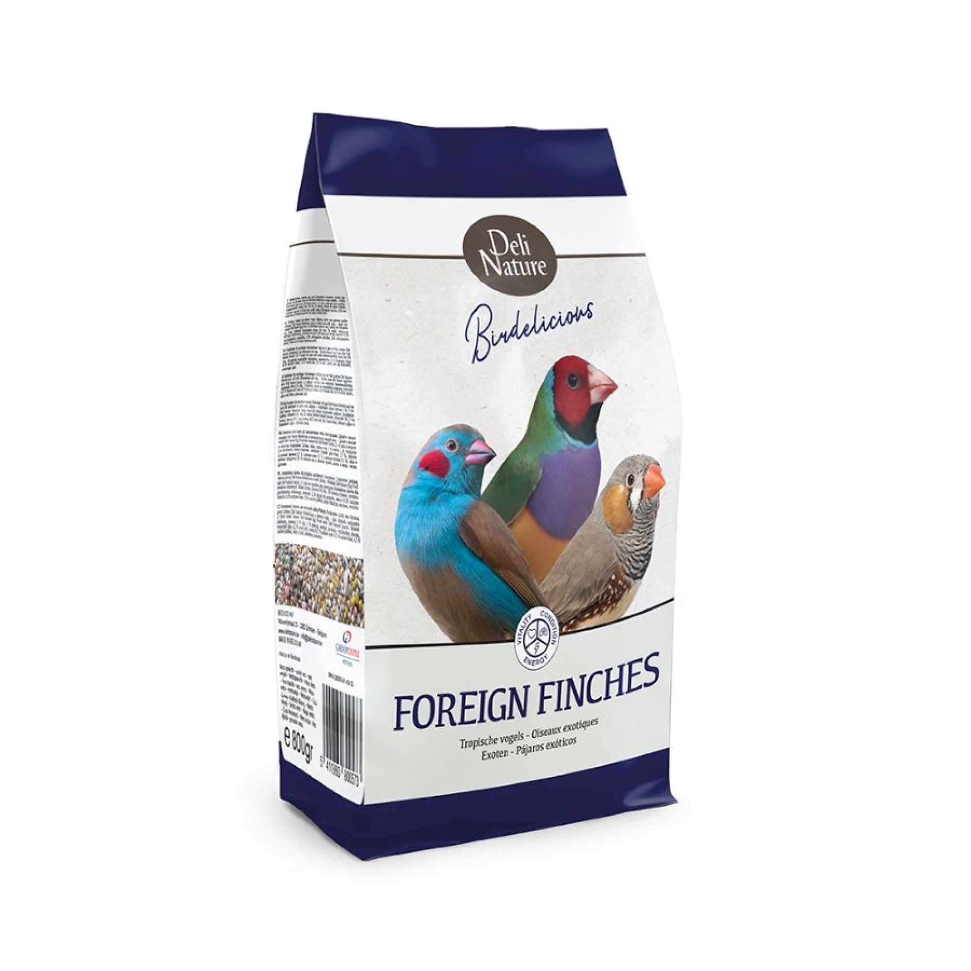 DELI NATURE BIRDELICIOUS FOREIGN FINCHES 800gr