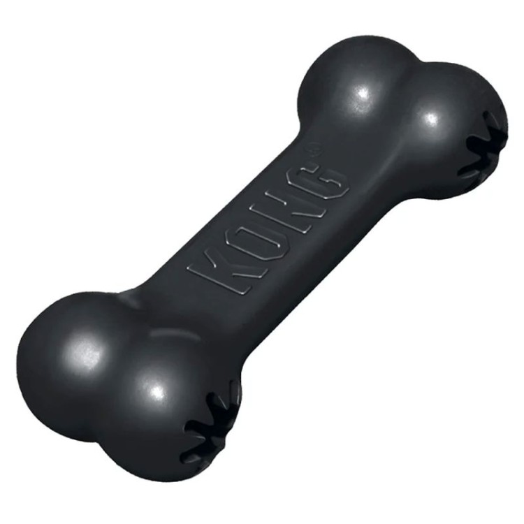 KONG GOODIE BONE EXTREME MEDIUM BLACK 18cm