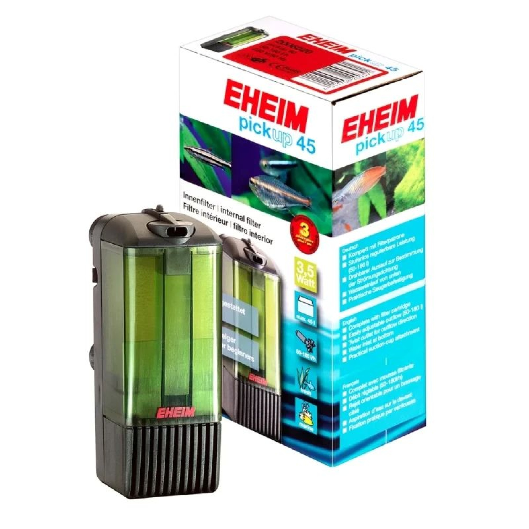 EHEIM FILTER PICKUP 45 ΕΣΩΤΕΡΙΚΟ ΦΙΛΤΡΟ ΕΝΥΔΡΕΙΟΥ 180lt