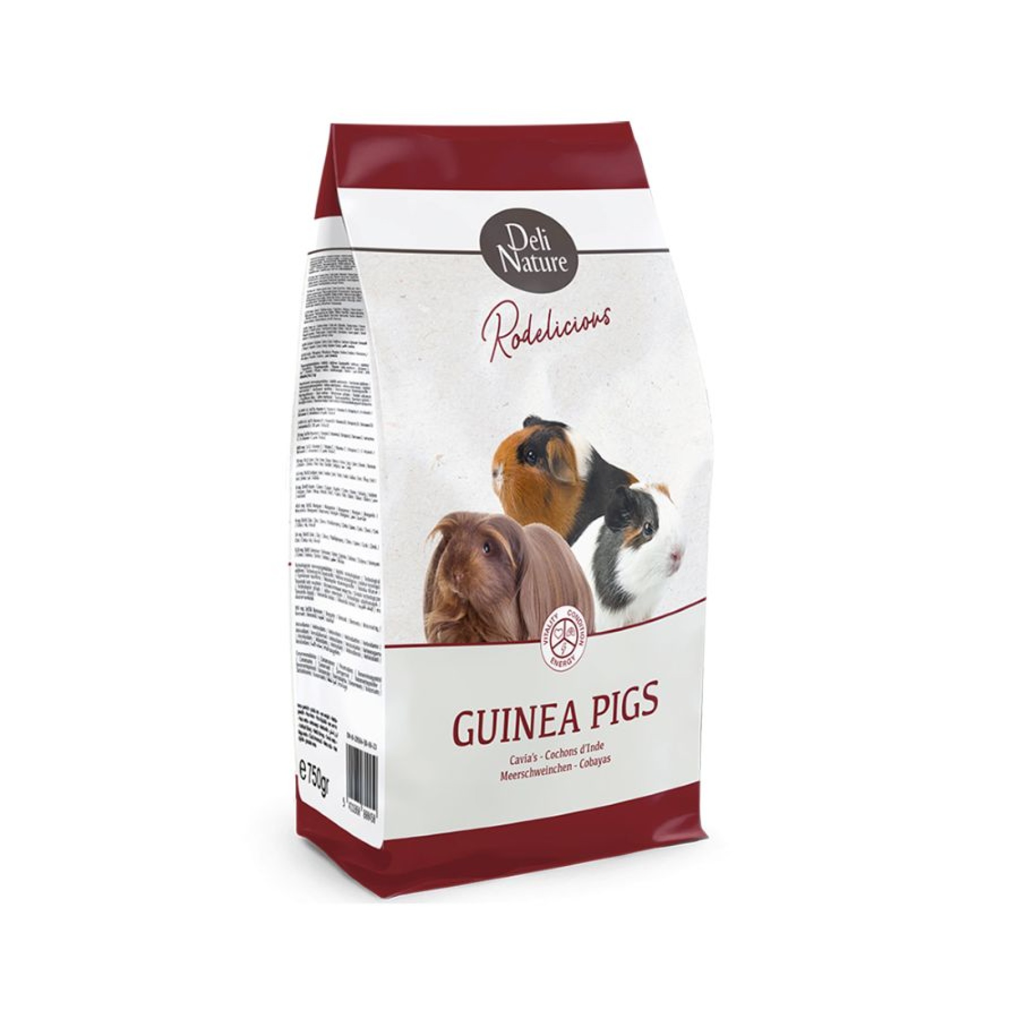 DELI NATURE RODELICIOUS GUINEA PIGS 750gr
