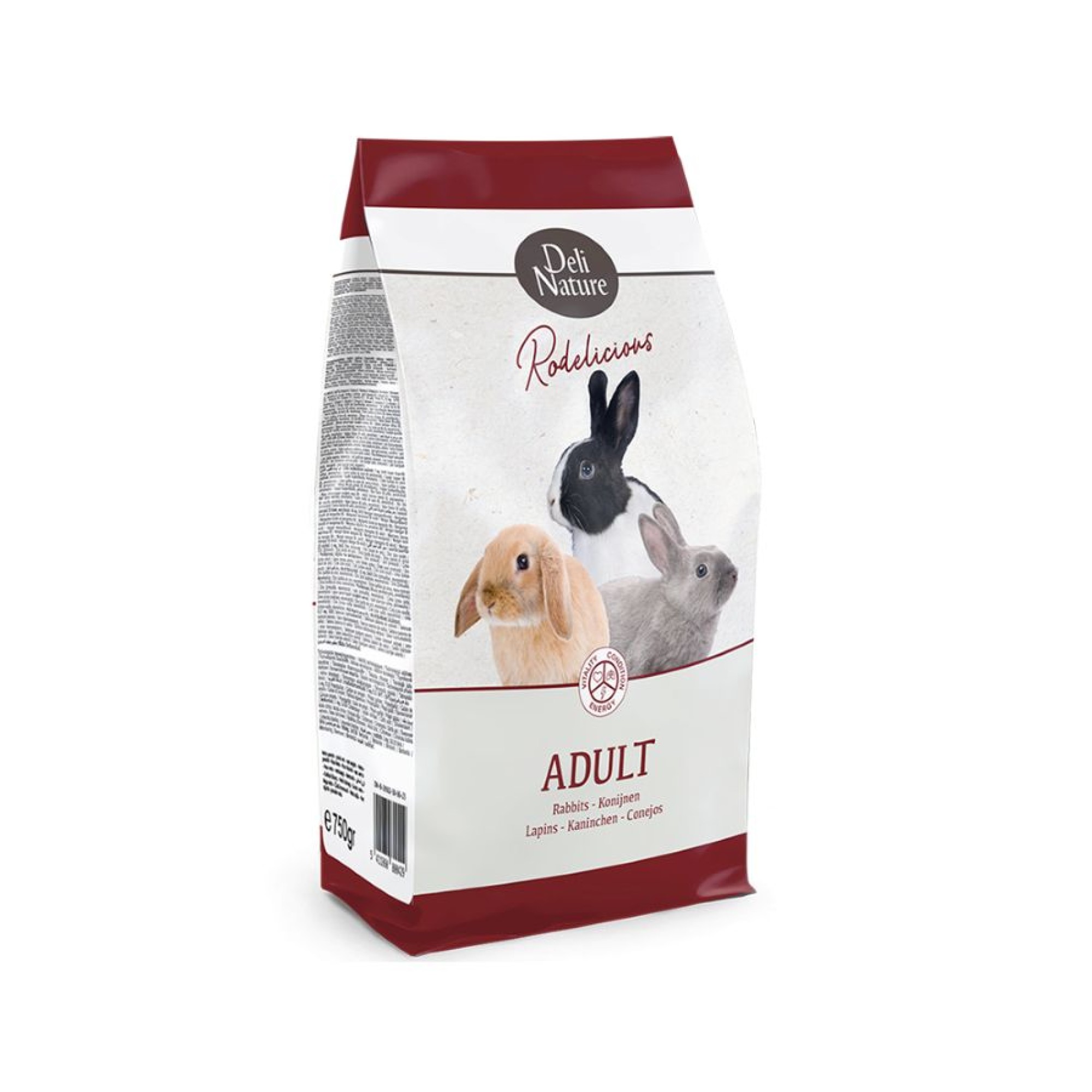 DELI NATURE RODELICIOUS ADULT MINI RABBIT 750gr