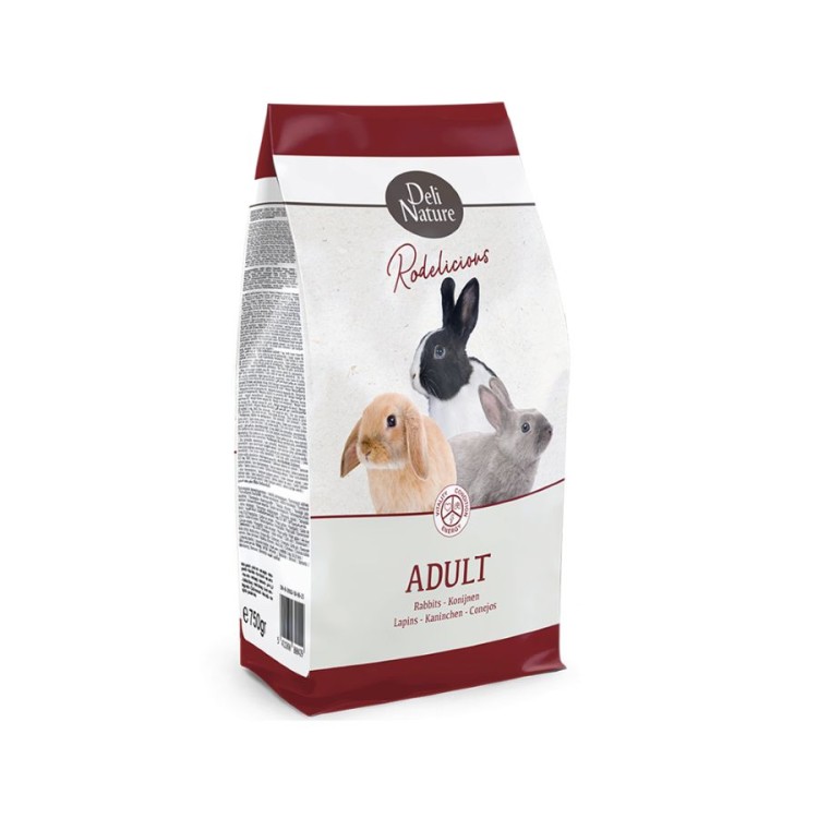 DELI NATURE RODELICIOUS ADULT MINI RABBIT 750gr DELI NATURE RODELICIOUS ADULT MINI RABBIT 750gr