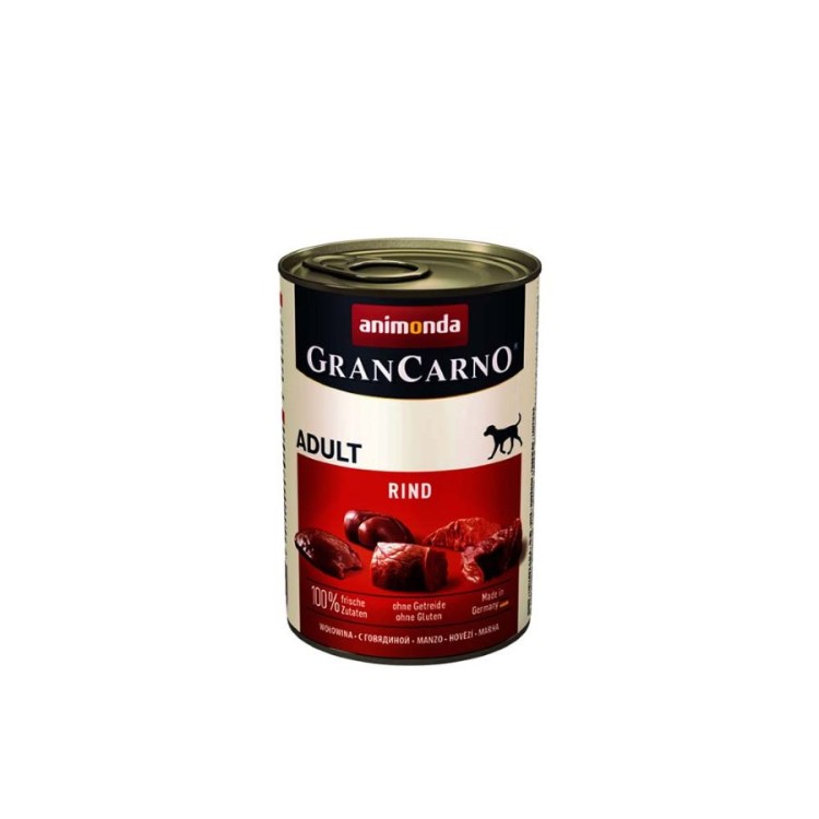 ANIMONDA GRAN CARNO ADULT DOG WET FOOD ΒΟΔΙΝΟ 400gr