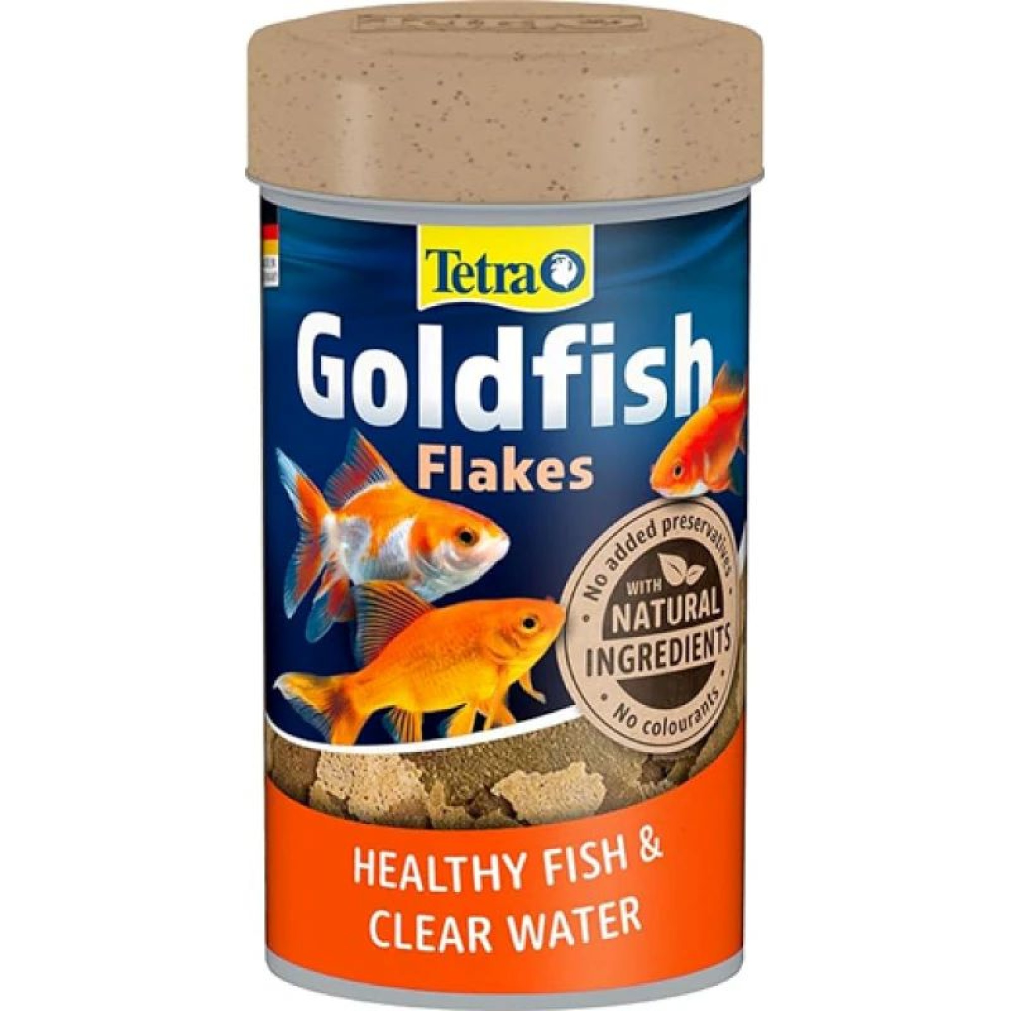 TETRA GOLDFISH FLAKES ΤΡΟΦΗ ΣΕ ΝΙΦΑΔΕΣ ΓΙΑ ΧΡΥΣΟΨΑΡΑ ΚΑΙ ΨΑΡΙΑ ΚΡΥΟΥ ΝΕΡΟΥ 100ml 20gr