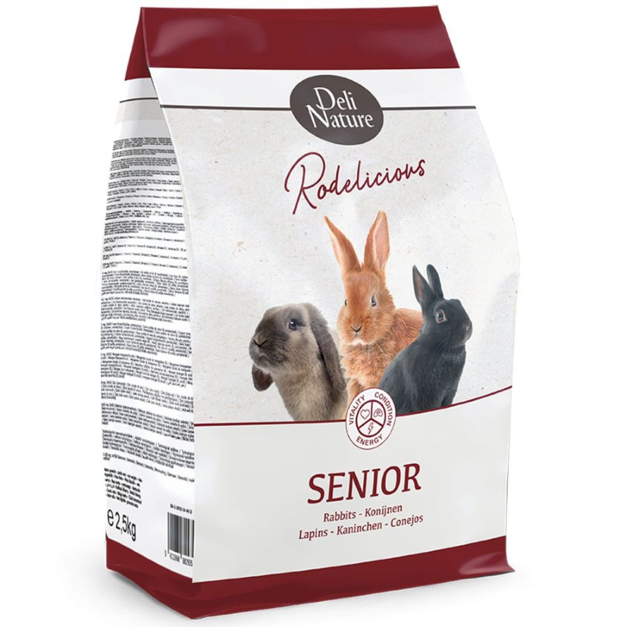 DELI NATURE RODELICIOUS SENIOR RABBITS 2.5kg
