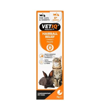 VETIQ HAIRBALL RELIED ΠΑΣΤΑ ΓΙΑ ΤΡΙΧΟΜΠΑΛΕΣ ΓΑΤΑΣ ΚΑΙ ΚΟΥΝΕΛΙΟΥ 70gr VETIQ HAIRBALL RELIED ΠΑΣΤΑ ΓΙΑ ΤΡΙΧΟΜΠΑΛΕΣ ΓΑΤΑΣ ΚΑΙ ΚΟΥΝΕΛΙΟΥ 70gr