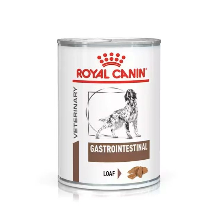 ROYAL CANIN VETERINARY DIET GASTROINTESTINAL ADULT DOG LOAF CAN 400gr