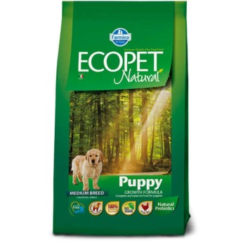 FARMINA ECOPET NATURAL PUPPY MEDIUM ΚΟΤΟΠΟΥΛΟ 12kg ΚΑΙ 2kg ΔΩΡΟ FARMINA ECOPET NATURAL PUPPY MEDIUM ΚΟΤΟΠΟΥΛΟ 12kg ΚΑΙ 2kg ΔΩΡΟ
