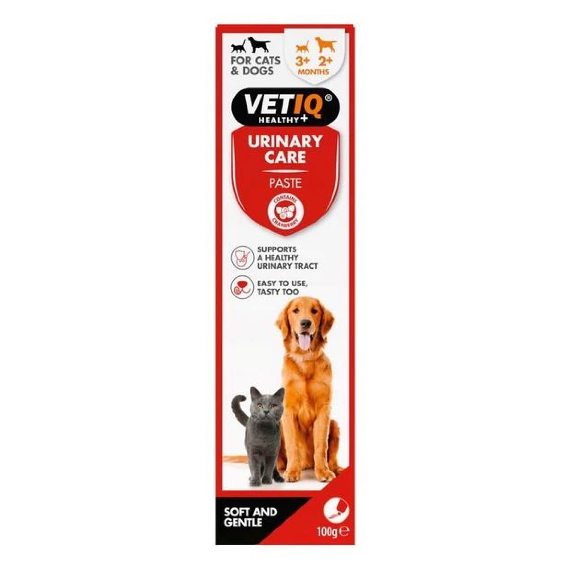 VETIQ URINARY CARE ΣΥΜΠΛΗΡΩΜΑ ΔΙΑΤΡΟΦΗΣ ΟΥΡΟΠΟΙΗΤΙΚΟΥ ΓΙΑ ΣΚΥΛΟ ΚΑΙ ΓΑΤΑ ΣΕ ΠΑΣΤΑ 100gr