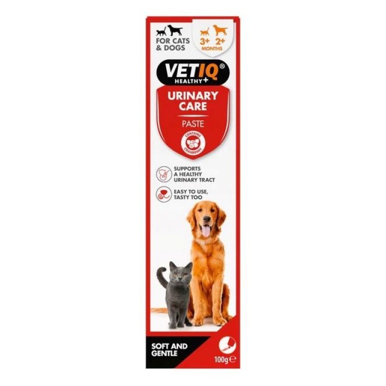 VETIQ URINARY CARE ΣΥΜΠΛΗΡΩΜΑ ΔΙΑΤΡΟΦΗΣ ΟΥΡΟΠΟΙΗΤΙΚΟΥ ΓΙΑ ΣΚΥΛΟ ΚΑΙ ΓΑΤΑ ΣΕ ΠΑΣΤΑ 100gr