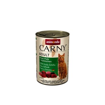 ANIMONDA CARNY GRAIN FREE ADULT CAT WET FOOD ΒΟΔΙΝΟ ΓΑΛΟΠΟΥΛΑ ΚΑΙ ΚΟΥΝΕΛΙ 400gr ANIMONDA CARNY GRAIN FREE ADULT CAT WET FOOD ΒΟΔΙΝΟ ΓΑΛΟΠΟΥΛΑ ΚΑΙ ΚΟΥΝΕΛΙ 400gr