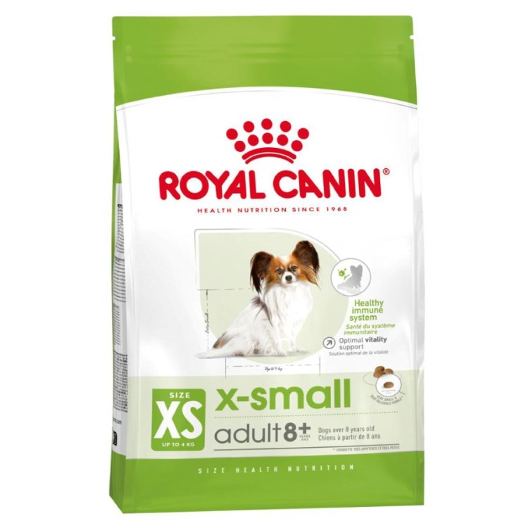ROYAL CANIN ADULT DOG XSMALL 8 PLUS 1.5kg