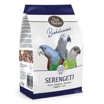 DELI NATURE BIRDELICIOUS PARROTS SERENGETI 2kg DELI NATURE BIRDELICIOUS PARROTS SERENGETI 2kg