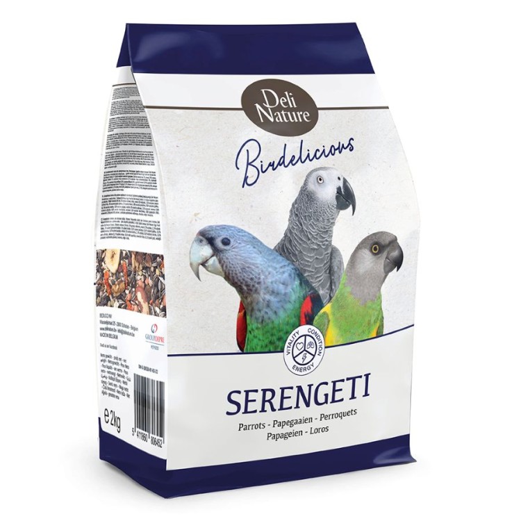 DELI NATURE BIRDELICIOUS PARROTS SERENGETI 2kg