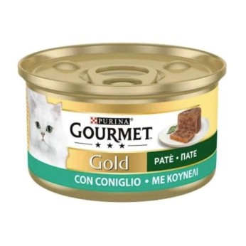PURINA GOURMET GOLD ADULT CAT WET FOOD ΠΑΤΕ ΚΟΥΝΕΛΙ 85gr PURINA GOURMET GOLD ADULT CAT WET FOOD ΠΑΤΕ ΚΟΥΝΕΛΙ 85gr