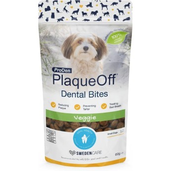 PLAQUE OFF PRODEN DENTAL BITES SMALL BREED DOGS 60gr