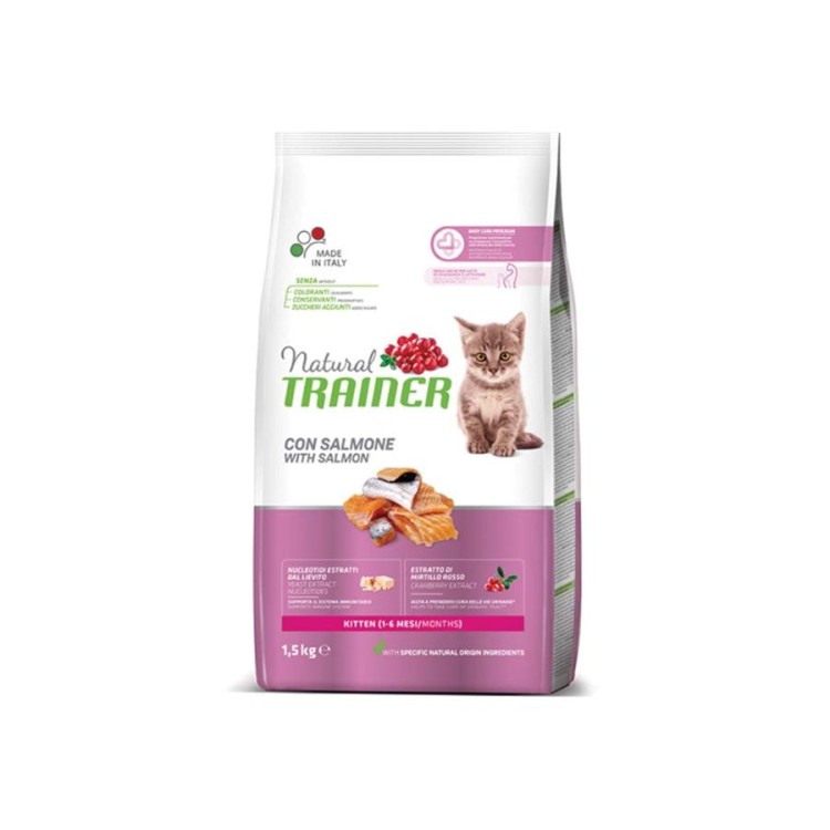 NATURAL TRAINER KITTEN ΣΟΛΟΜΟΣ 1.5kg NATURAL TRAINER KITTEN ΣΟΛΟΜΟΣ 1.5kg