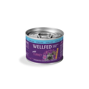 WELLFED CEREAL FREE INTESTINAL CARE STERILISED ADULT CAT WET FOOD PATE ΓΑΛΟΠΟΥΛΑ 200gr WELLFED CEREAL FREE INTESTINAL CARE STERILISED ADULT CAT WET FOOD PATE ΓΑΛΟΠΟΥΛΑ 200gr