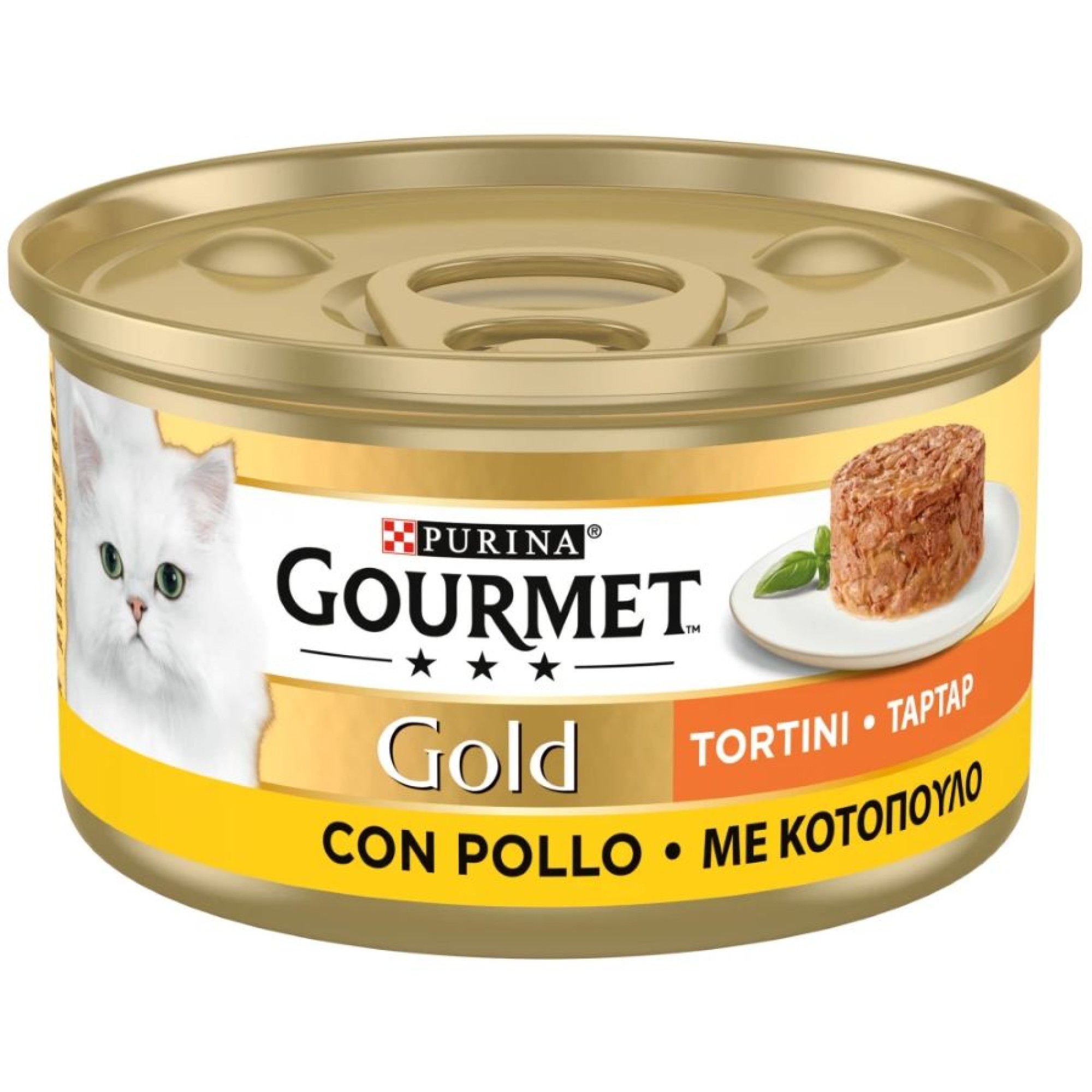 PURINA GOURMET GOLD ADULT CAT WET FOOD ΤΑΡΤΑΡ ΚΟΤΟΠΟΥΛΟ 85gr