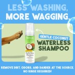TROPICLEAN WATERLESS SHAMPOO HYPOALLERGENIC GENTLE COCONUT FOR DOGS AND CATS 220ml
