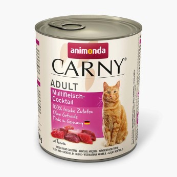 ANIMONDA CARNY GRAIN FREE ADULT CAT WET FOOD MIX ΚΡΕΑΤΙΚΩΝ 800gr ANIMONDA CARNY GRAIN FREE ADULT CAT WET FOOD MIX ΚΡΕΑΤΙΚΩΝ 800gr