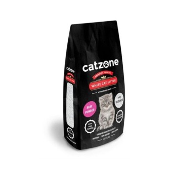 CATZONE CAT LITTER CLUMPING BABY POWDER 12lt CATZONE CAT LITTER CLUMPING BABY POWDER 12lt