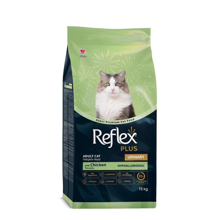 REFLEX PLUS ADULT CAT URINARY HYPOALLERGENIC ΚΟΤΟΠΟΥΛΟ 15kg