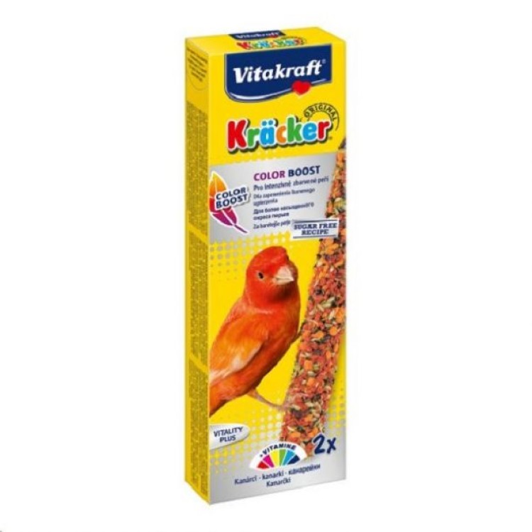 VITAKRAFT KRACKER DUO ΓΙΑ ΚΑΝΑΡΙΝΙΑ COLORBOOST 2pcs 60gr