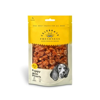 ΛΙΧΟΥΔΙΕΣ ΣΚΥΛΟΥ CELEBRATE FRESHNESS PUPPY MINI HEARTS ΚΟΤΟΠΟΥΛΟ 100gr