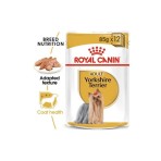 ROYAL CANIN YORKSHIRE TERRIER ADULT DOG PATE POUCH 12x85gr