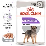 ROYAL CANIN STERILISED ALL SIZES DOGS LOAF IN SAUCE POUCH 85gr