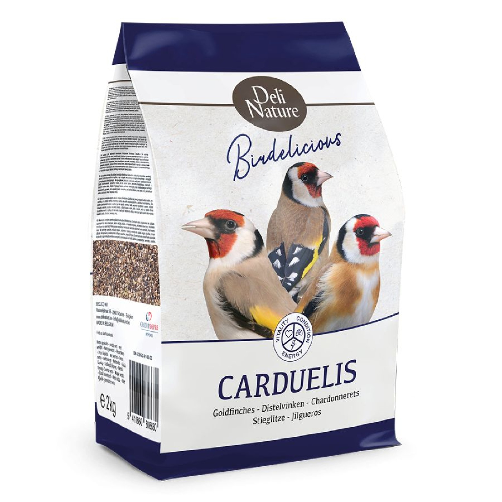 DELI NATURE BIRDELICIOUS CARDUELIS GOLDFINCHES 2kg