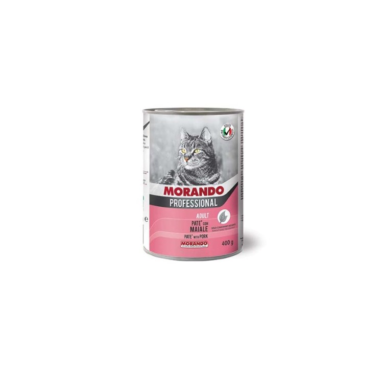 MORANDO PROFESSIONAL ADULT CAT WET FOOD ΧΟΙΡΙΝΟ ΠΑΤΕ 400gr