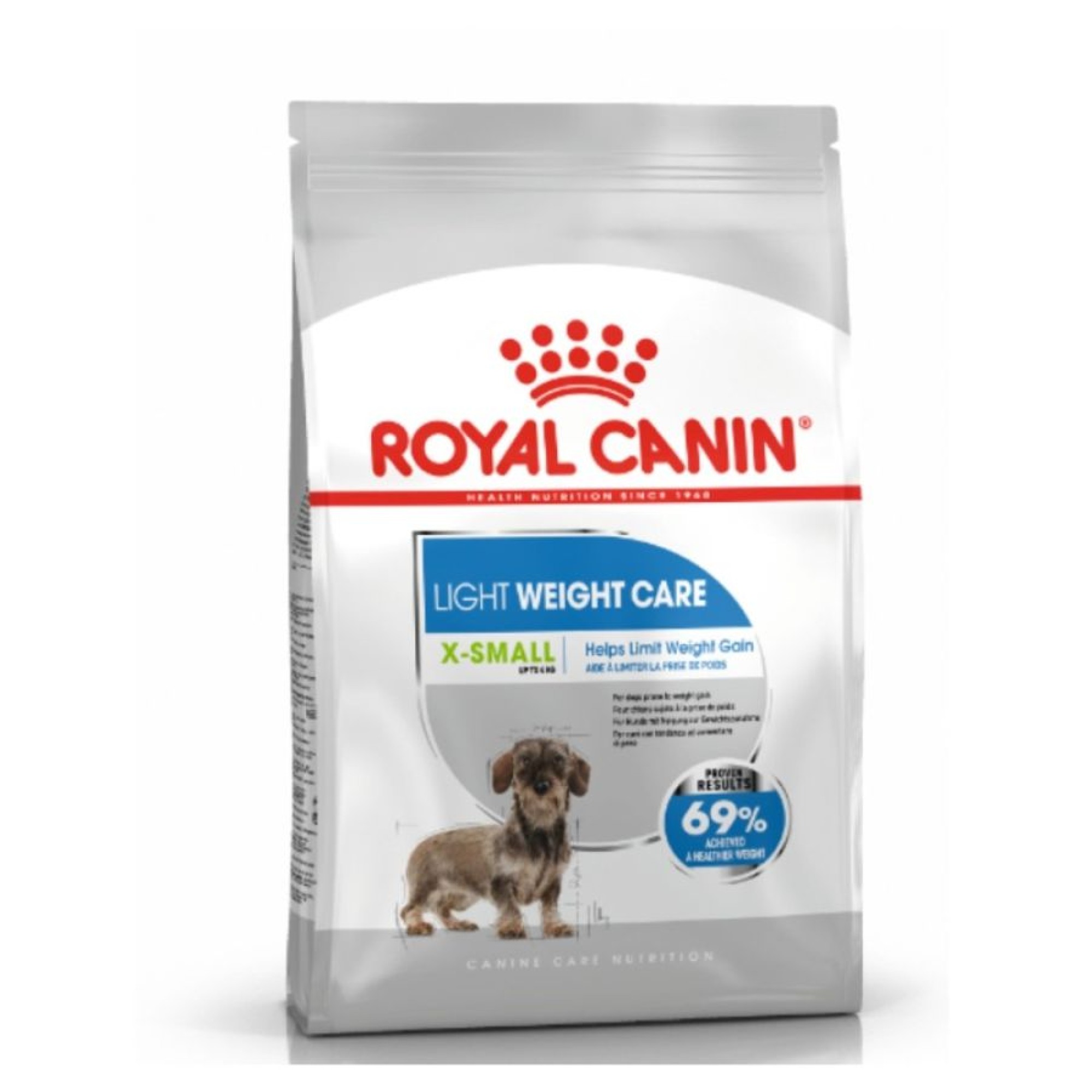 ROYAL CANIN LIGHT WEIGHT CARE XSMALL ADULT DOG 1.5kg