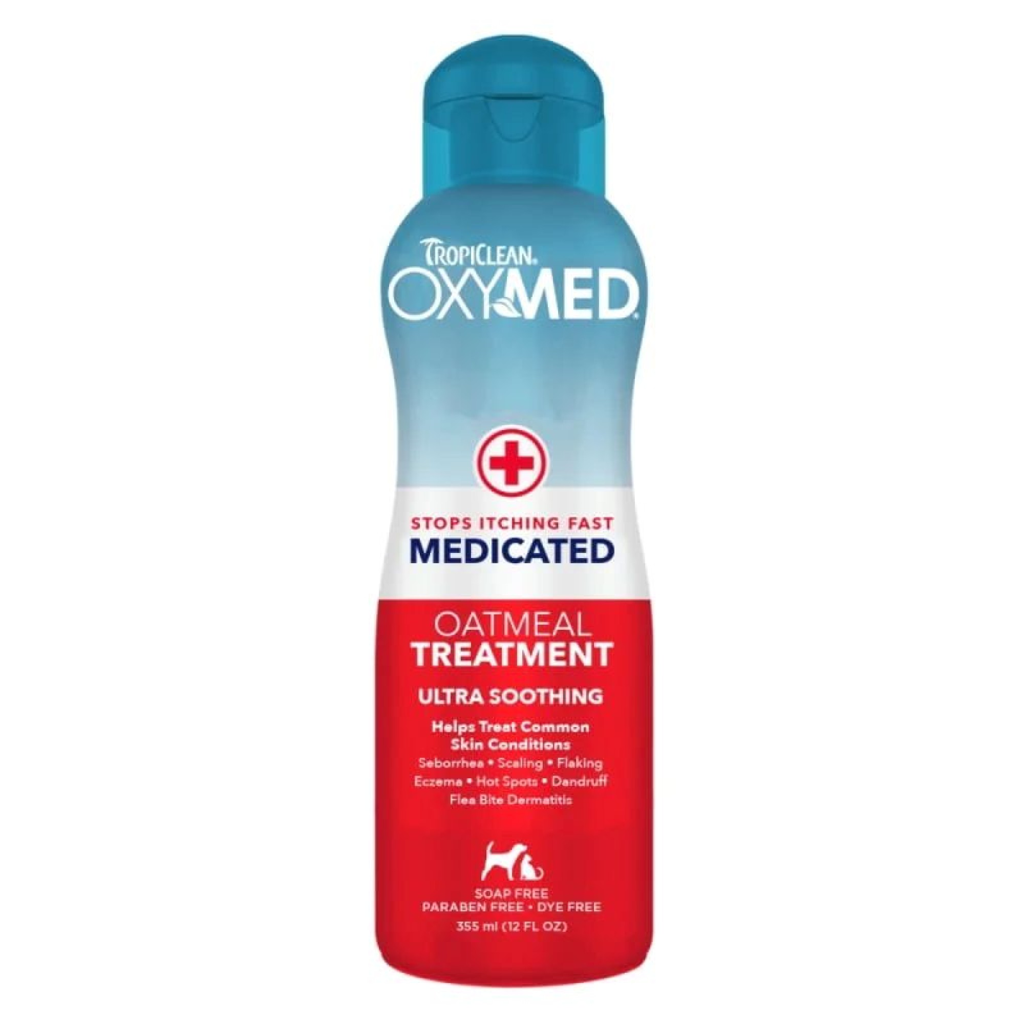 TROPICLEAN OXYMED OATMEAL TREATMENT ΚΡΕΜΑ ΚΑΤΑ ΤΟΥ ΚΝΗΣΜΟΥ 355ml